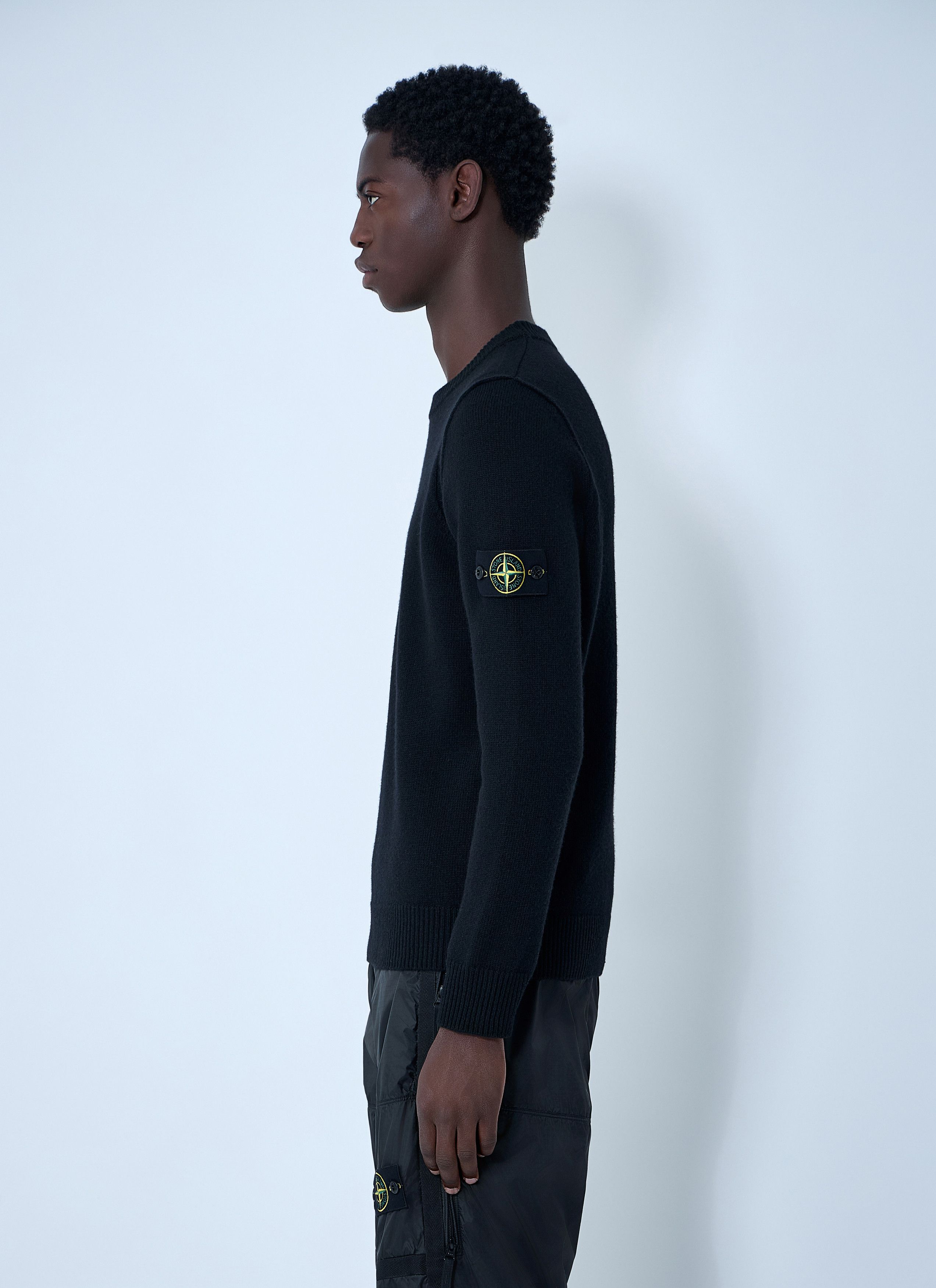 Stone Island Wool-Blend Sweater Size US L / EU 52-54 / 3 - 3 Thumbnail