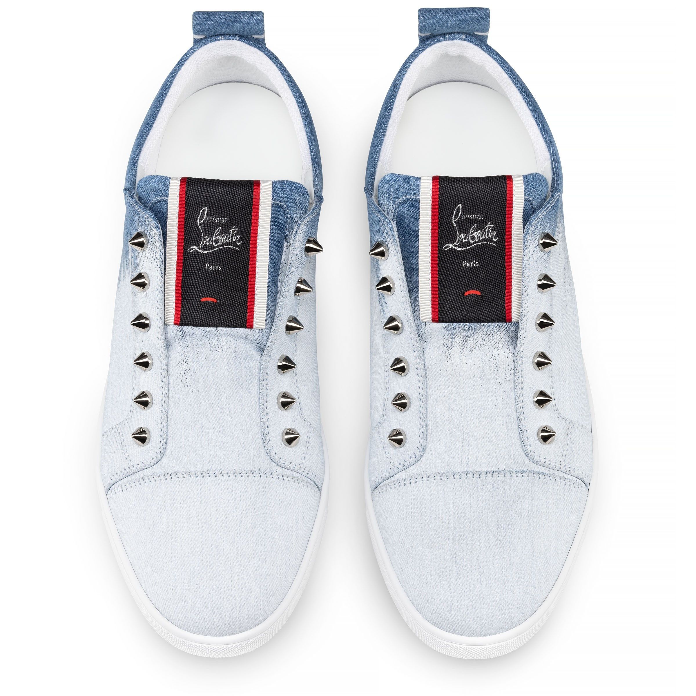 Christian Louboutin F.A.V Fique A Vontade blue denim Size US 9 / EU 42 - 4 Thumbnail