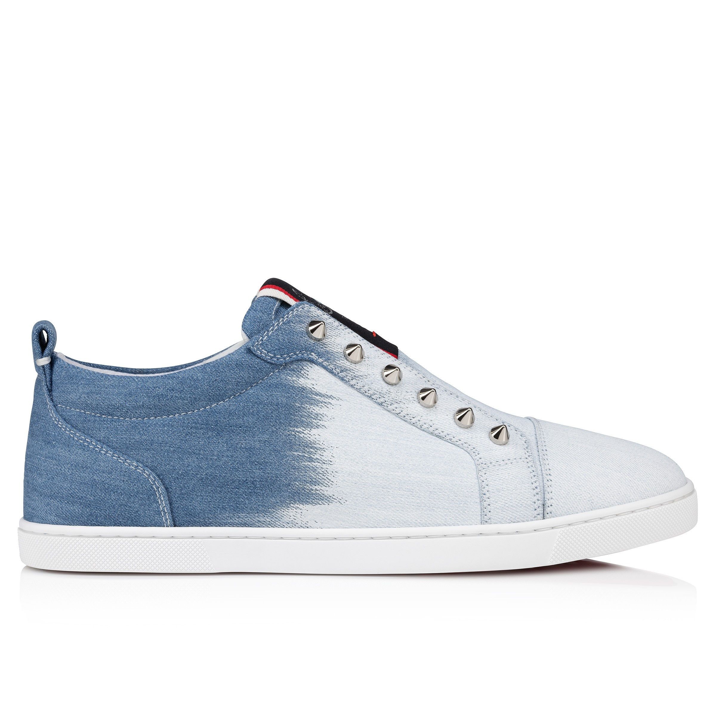 Christian Louboutin F.A.V Fique A Vontade blue denim Size US 10 / EU 43 - 2 Thumbnail