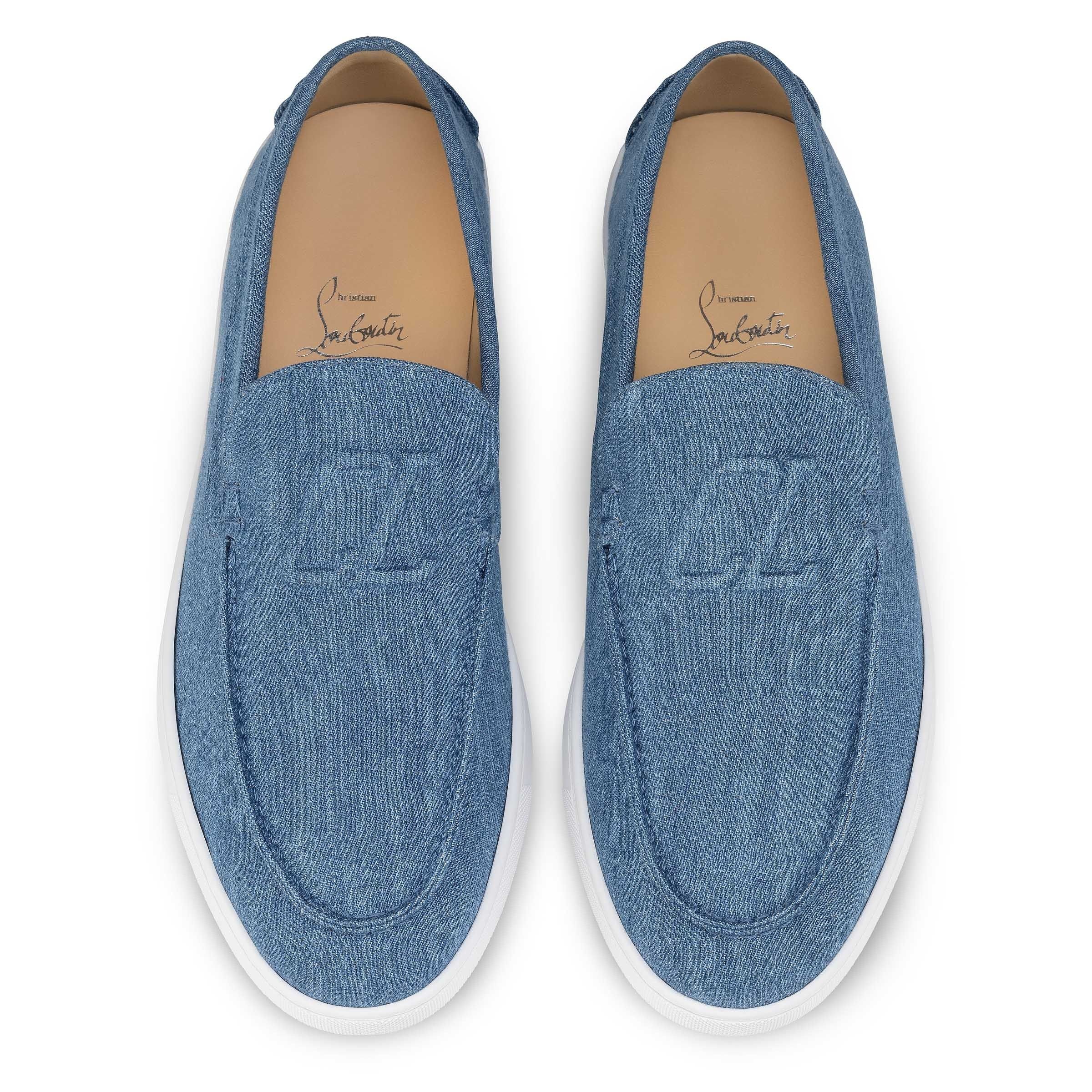 Christian Louboutin varsiboat blue denim Size US 11 / EU 44 - 5 Thumbnail