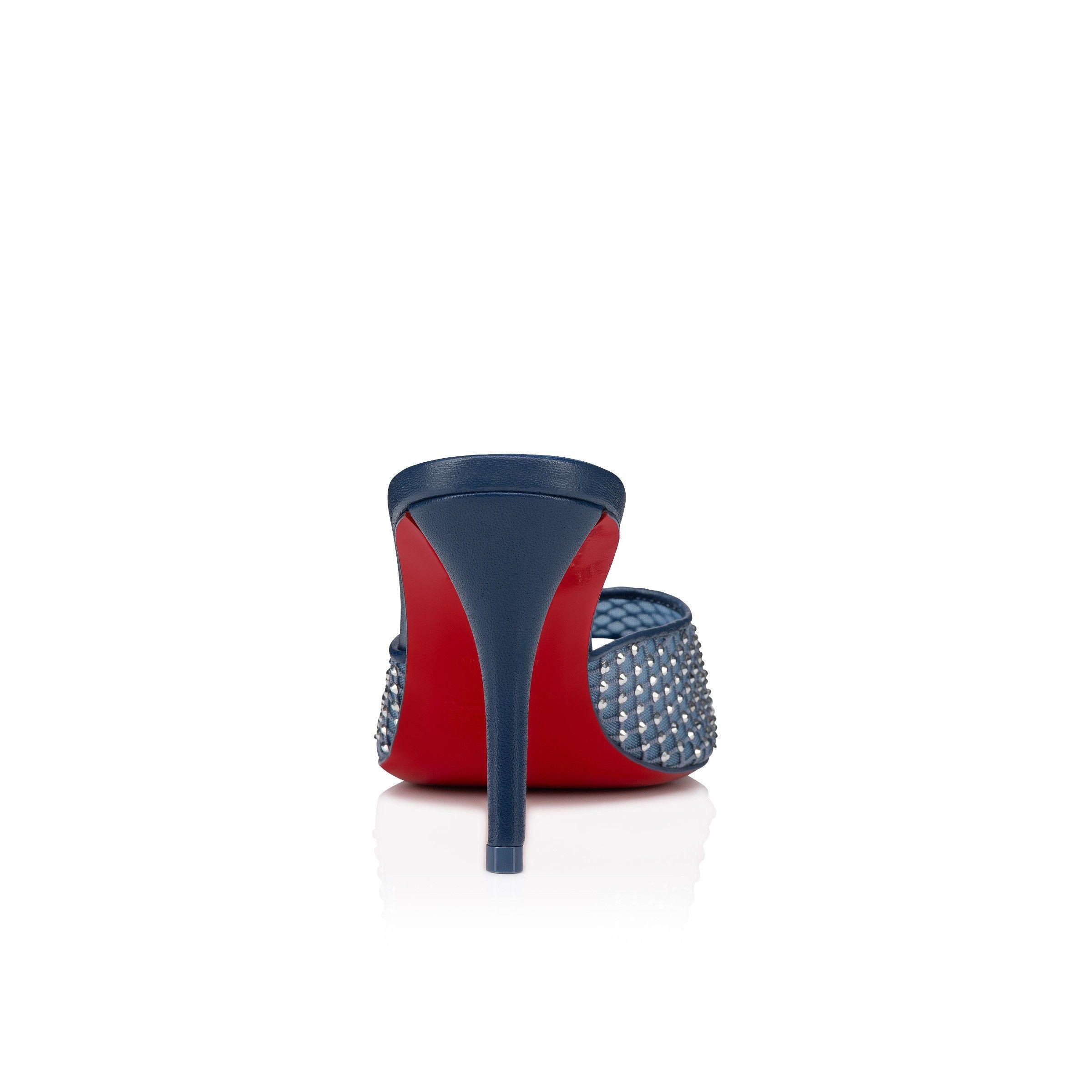 Christian Louboutin apostropha mule mesh strass Size US 10 / IT 40 - 4 Thumbnail