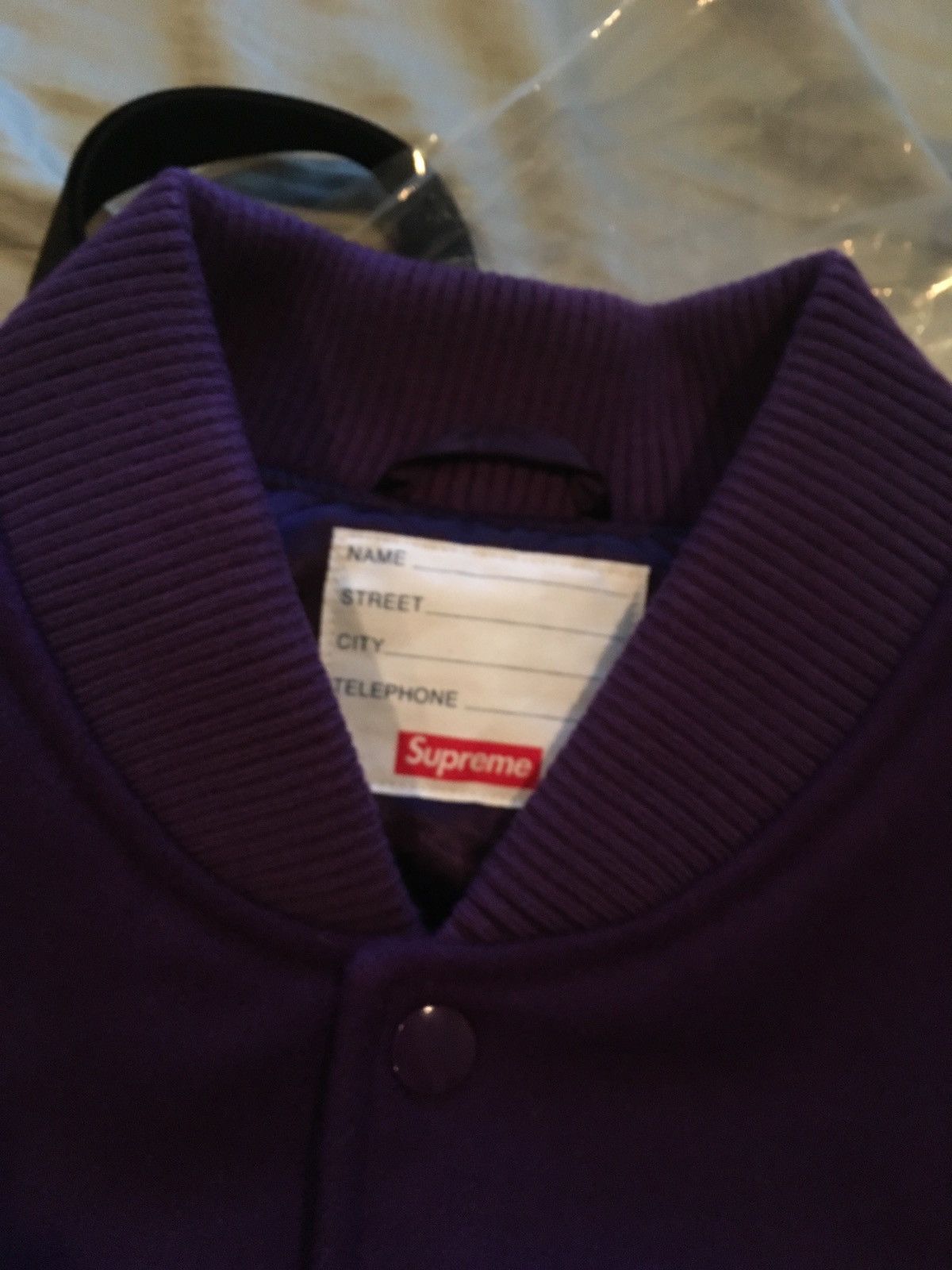Supreme Motion Logo Varsity Jacket Supreme Motion Logo Varsity Jacket
