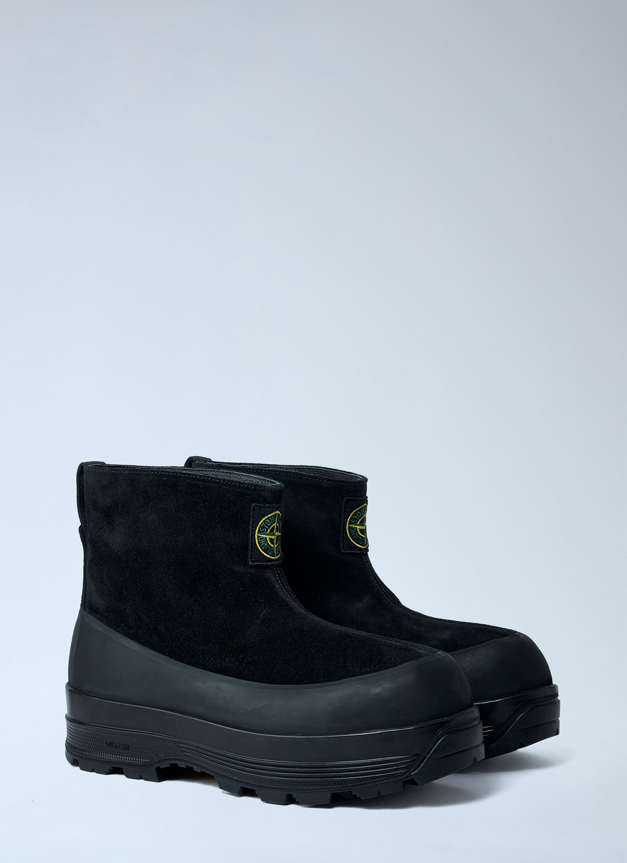 Stone Island Suede Logo Patch Boots Size US 7 / EU 40 - 2 Thumbnail