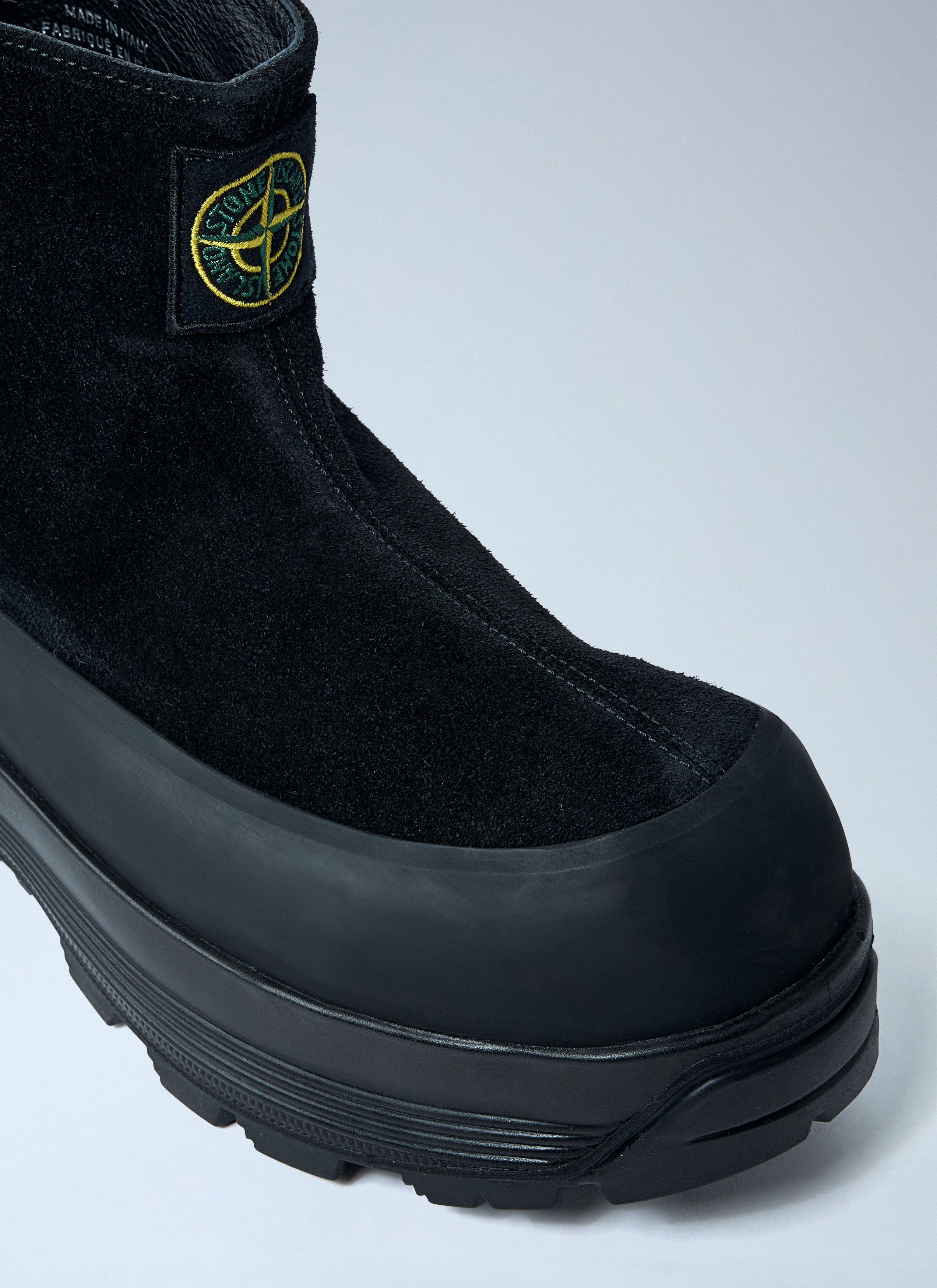 Stone Island Suede Logo Patch Boots Size US 7 / EU 40 - 3 Thumbnail