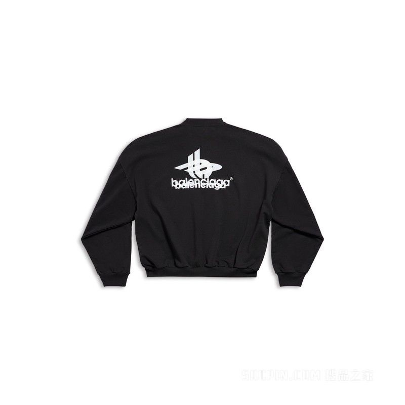 Balenciaga layered sports round sweatshirt oversized Size US XXL / EU 58 / 5 - 2 Thumbnail