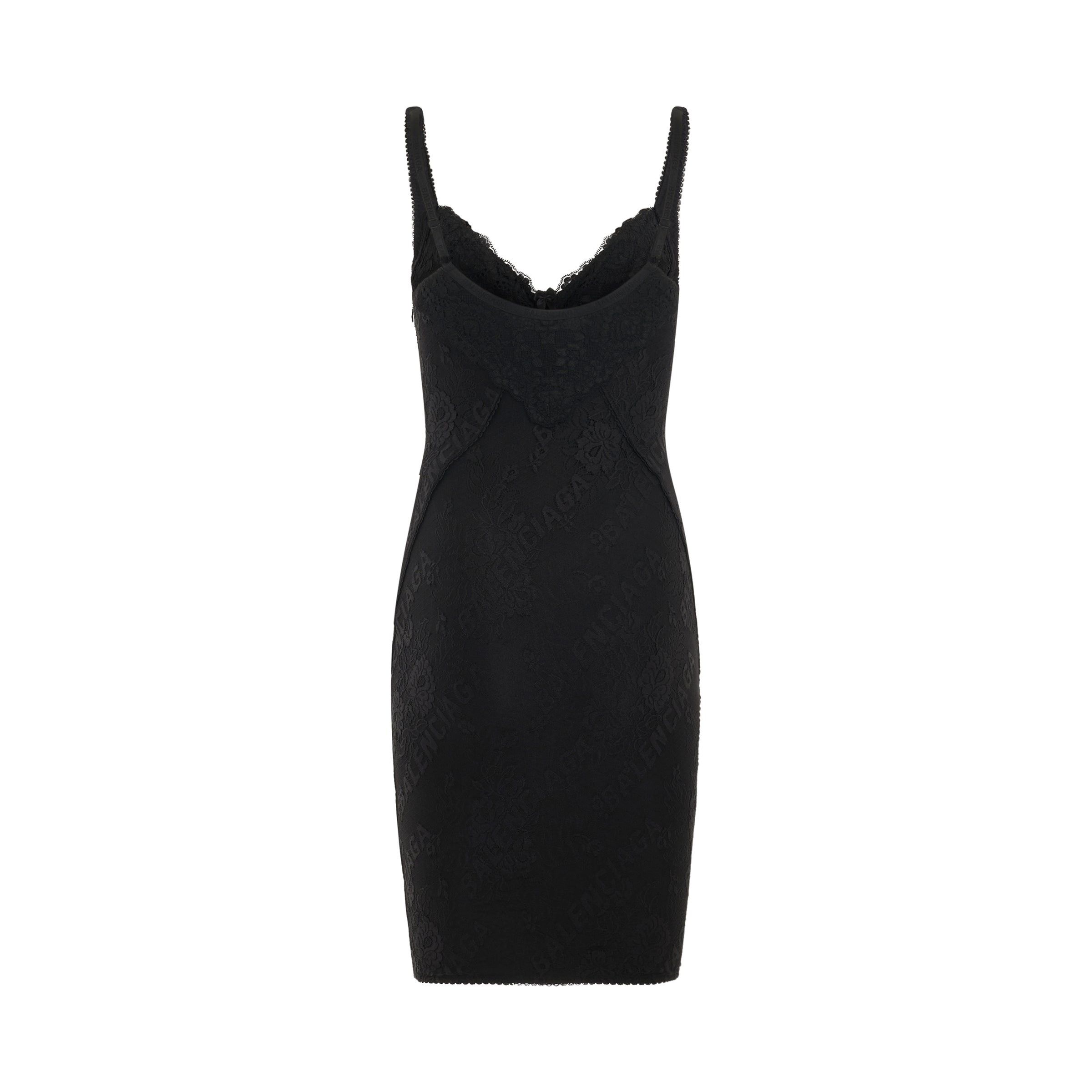 Balenciaga allover logo lingerie dress Size XS / US 0-2 / IT 36-38 - 4 Thumbnail