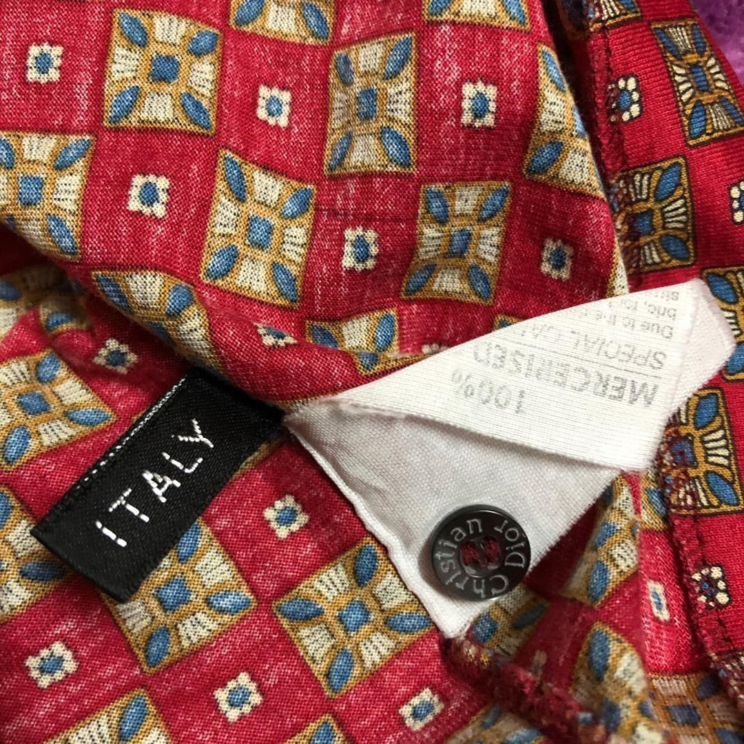 Christian Dior Monsieur Christian Dior Long Sleeve Collared Shirt Mercerised Cotton Size US M / EU 48-50 / 2 - 6 Thumbnail