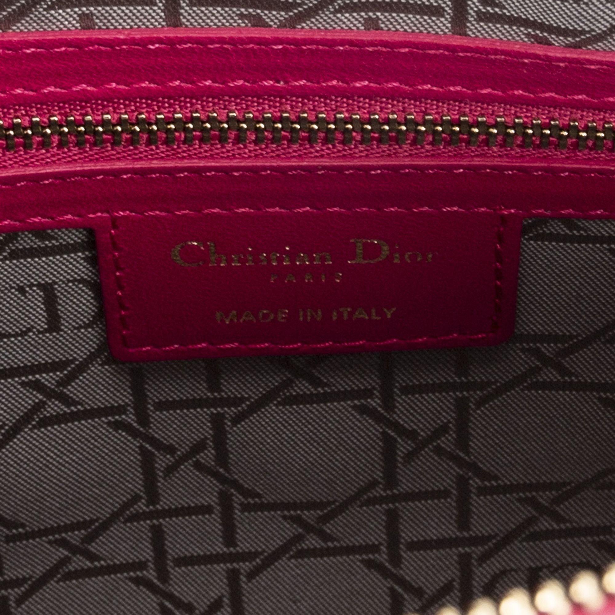 Dior Large Lady Dior Zip Size ONE SIZE - 10 Thumbnail