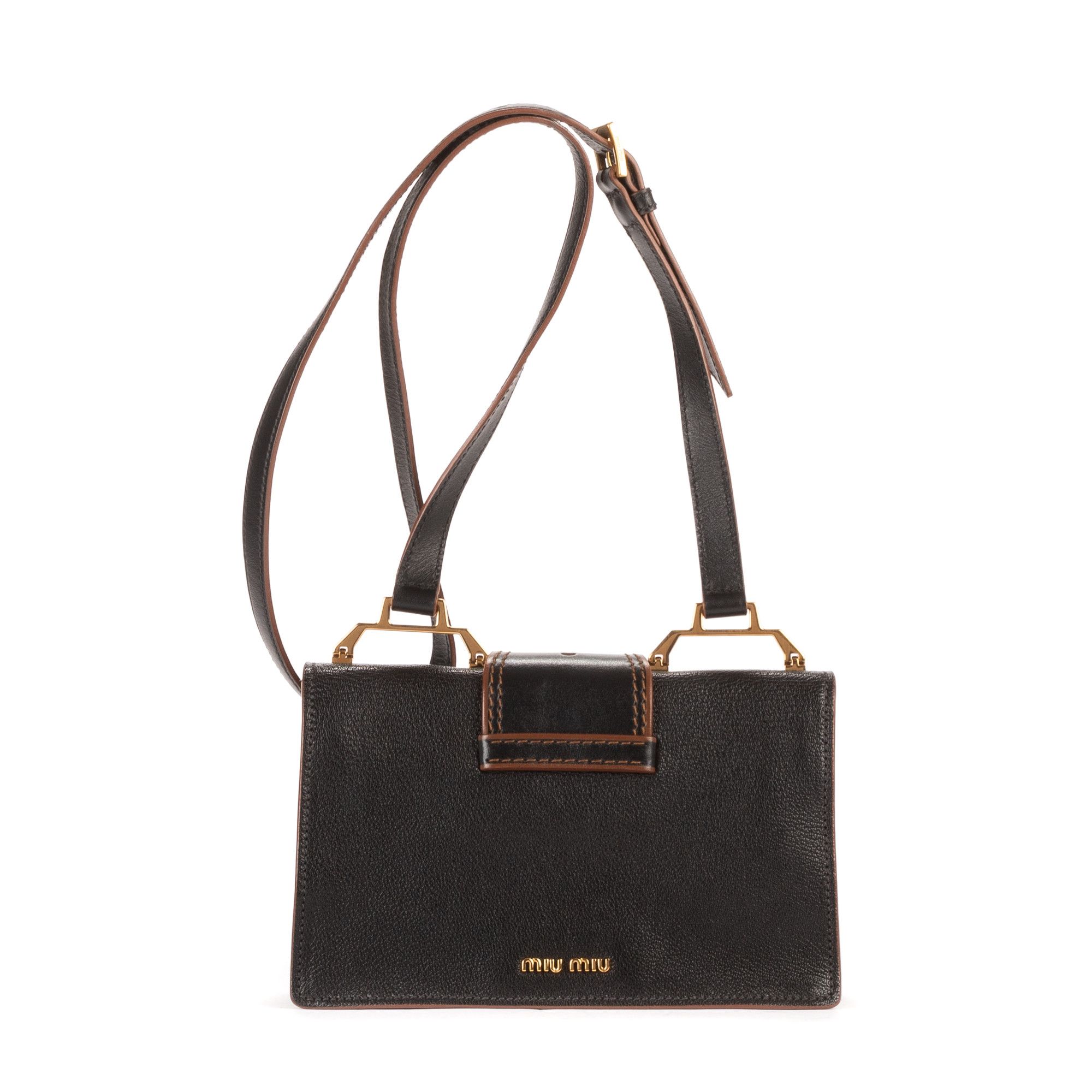 Miu Miu Madras Lady Buckle Flap Size ONE SIZE - 4 Thumbnail