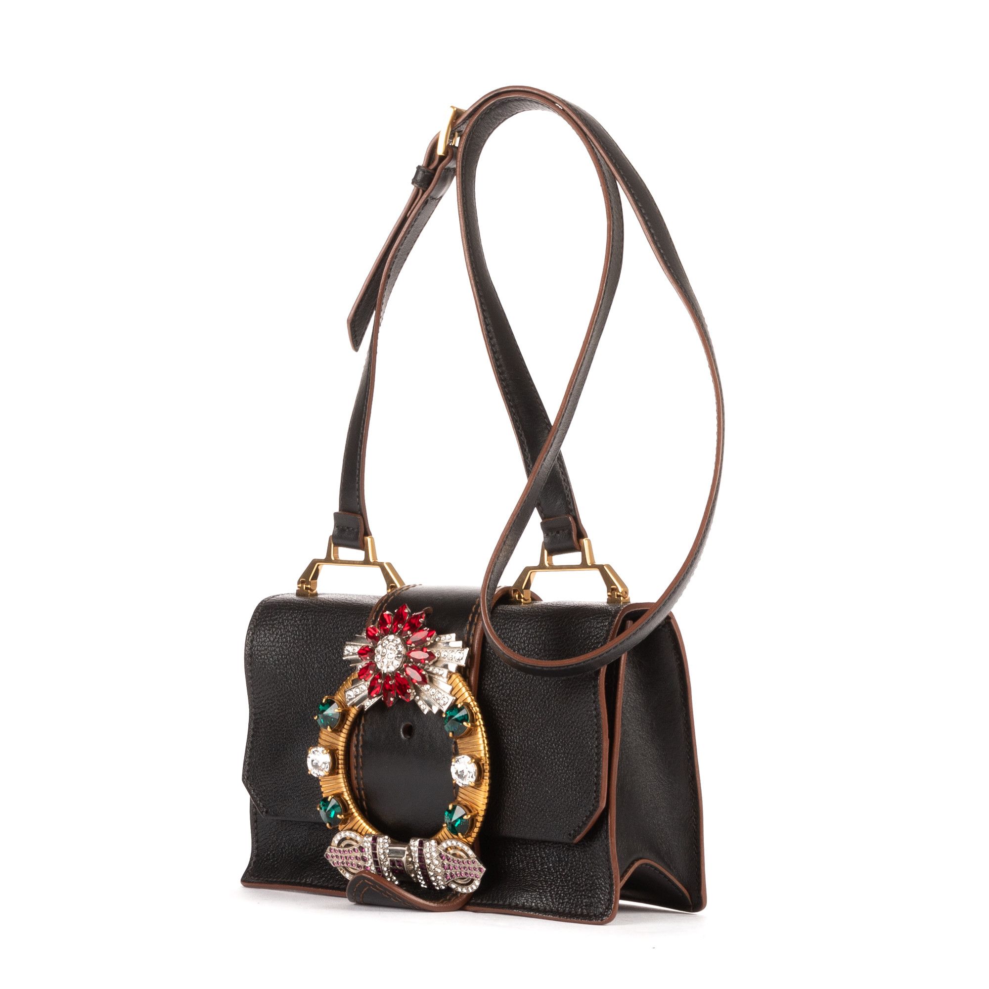 Miu Miu Madras Lady Buckle Flap Size ONE SIZE - 2 Thumbnail