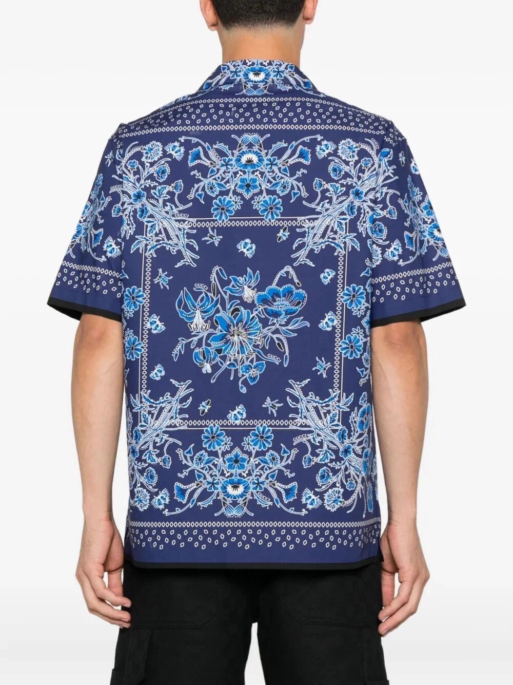 Gucci `Disco` Bowling Shirt Size US L / EU 52-54 / 3 - 3 Thumbnail