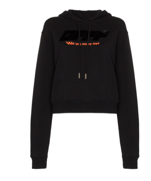 Off white will you marry hot sale me hoodie