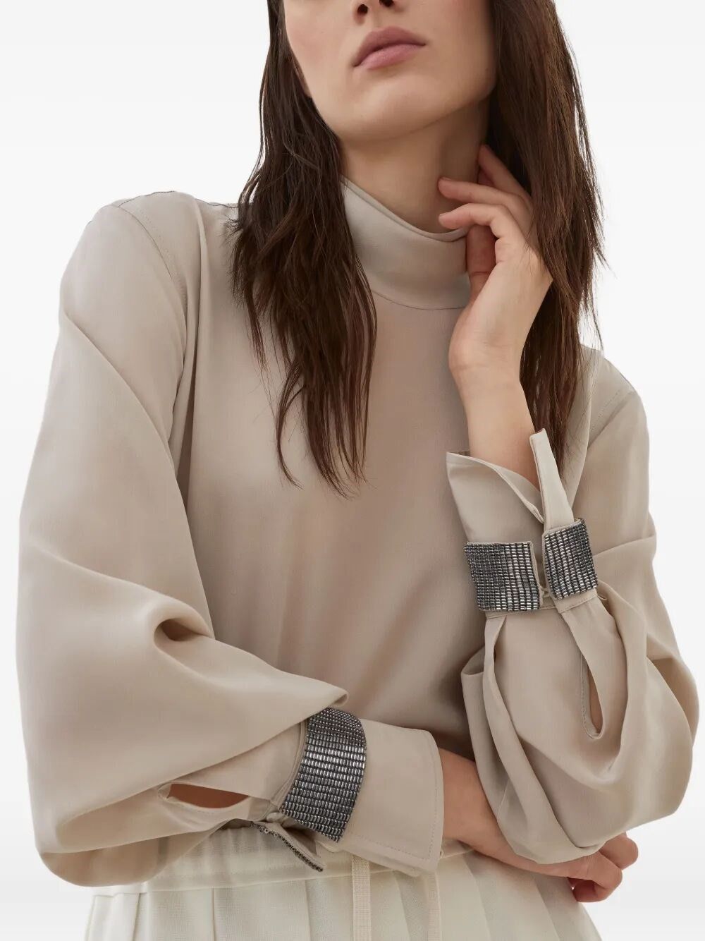Brunello Cucinelli Blouse Size S / US 4 / IT 40 - 4 Thumbnail