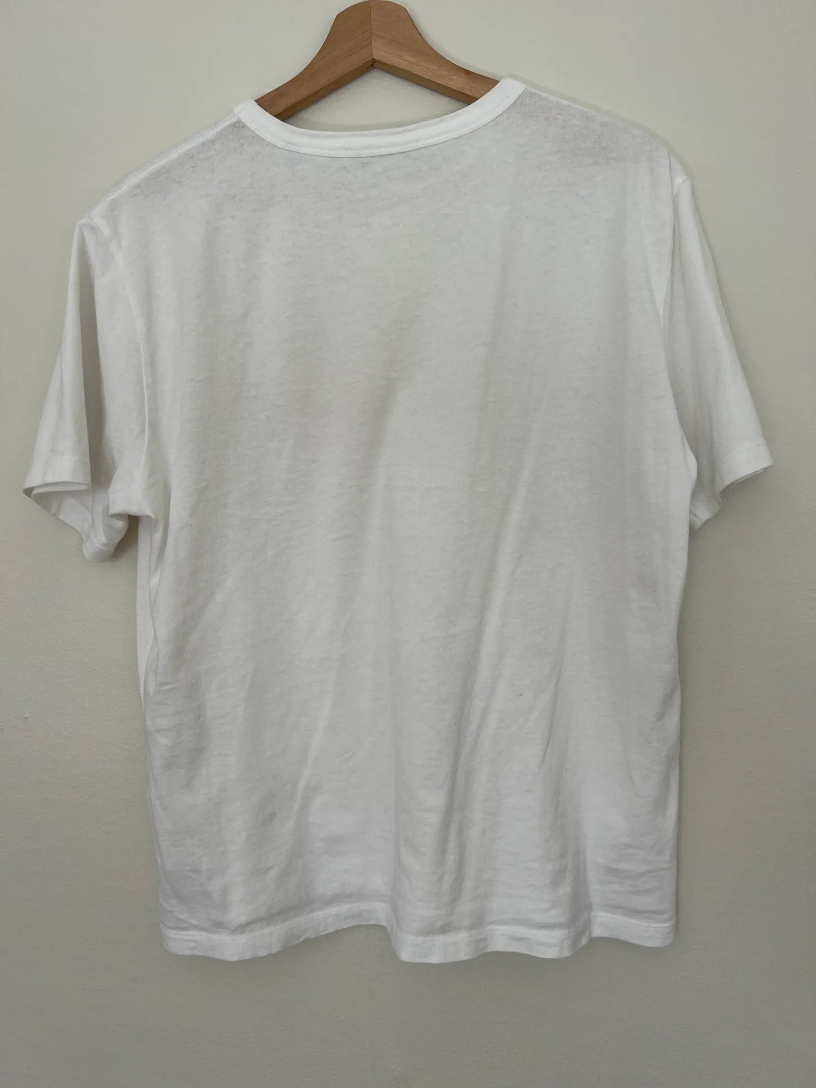 Our Legacy Our Legacy White army jersey Short Sleeve T-shirt Size M / US 6-8 / IT 42-44 - 2 Thumbnail