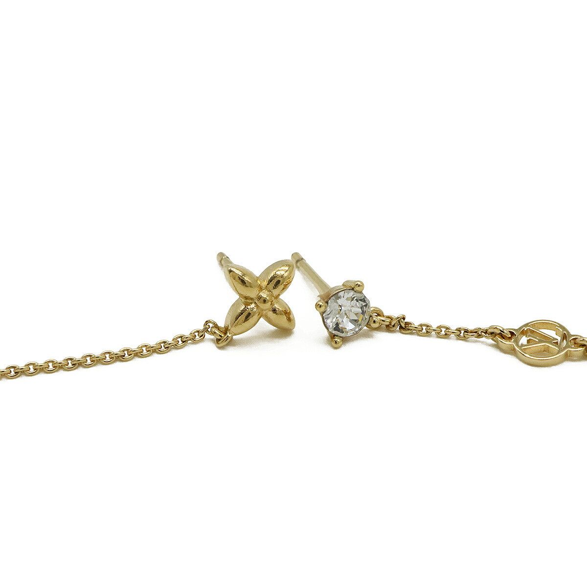 Louis Vuitton Louis Vuitton Louis Vuitton Boucle d'Oreille Petit Louis Earrings Metal Earrings M00390 Size ONE SIZE - 4 Thumbnail