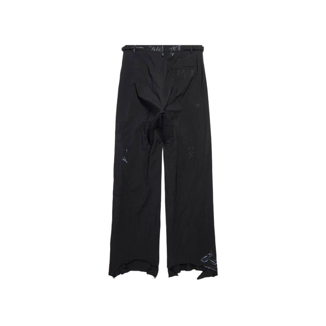 Balenciaga Balenciaga Balenciaga Graffiti Skater Tailored Pants Size US 28 / EU 44 - 2 Thumbnail