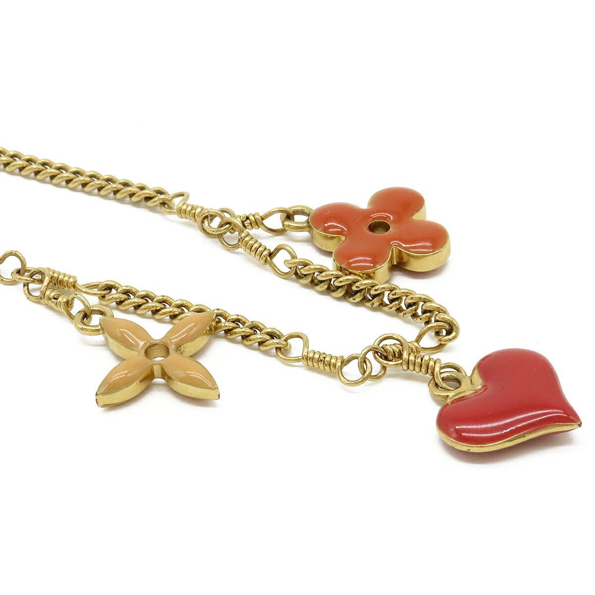 Louis Vuitton Louis Vuitton Louis Vuitton Sweet Monogram Bracelet Metal Bracelet M65614 Size ONE SIZE - 3 Thumbnail