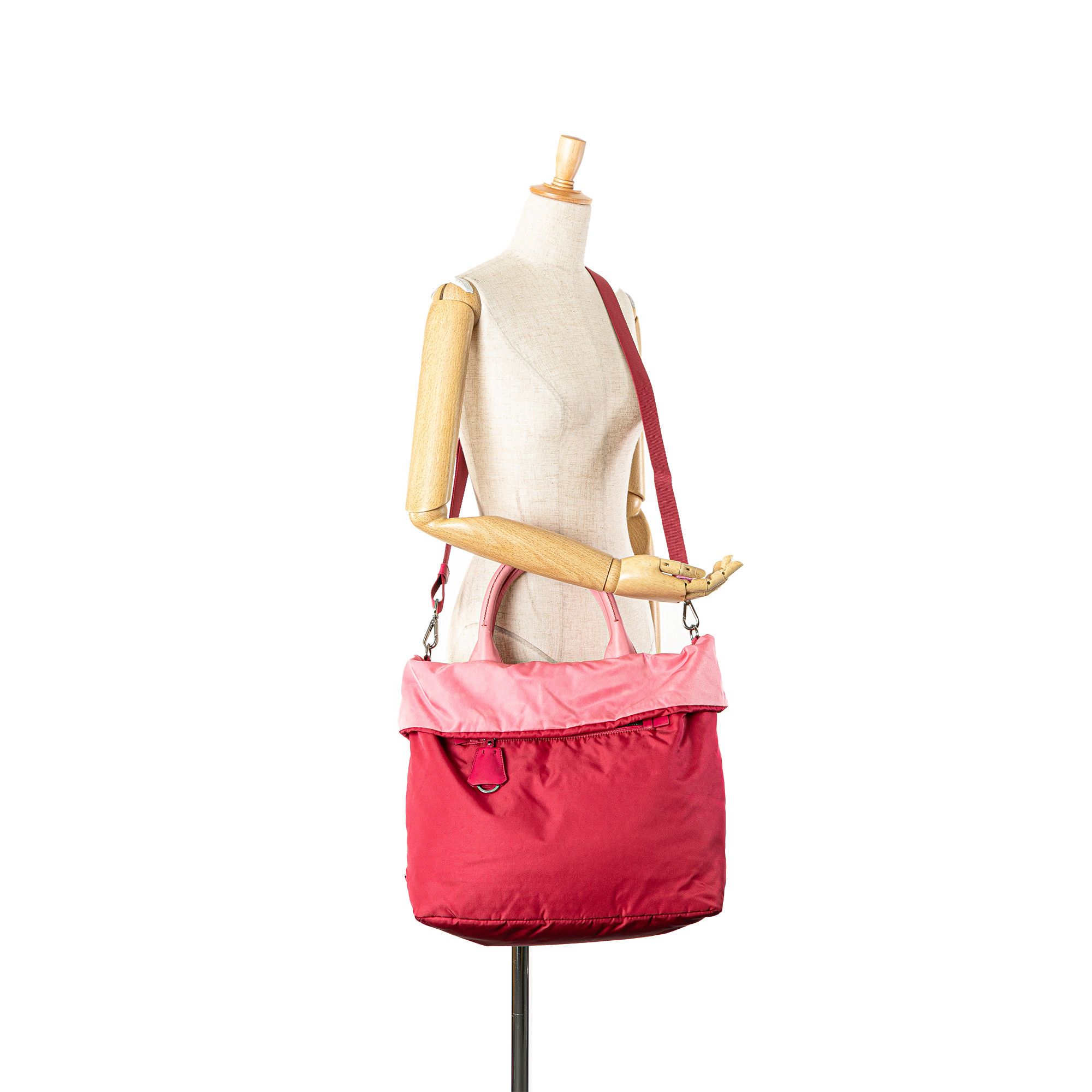 Prada Prada Tessuto Reversible Satchel Size ONE SIZE - 11 Thumbnail