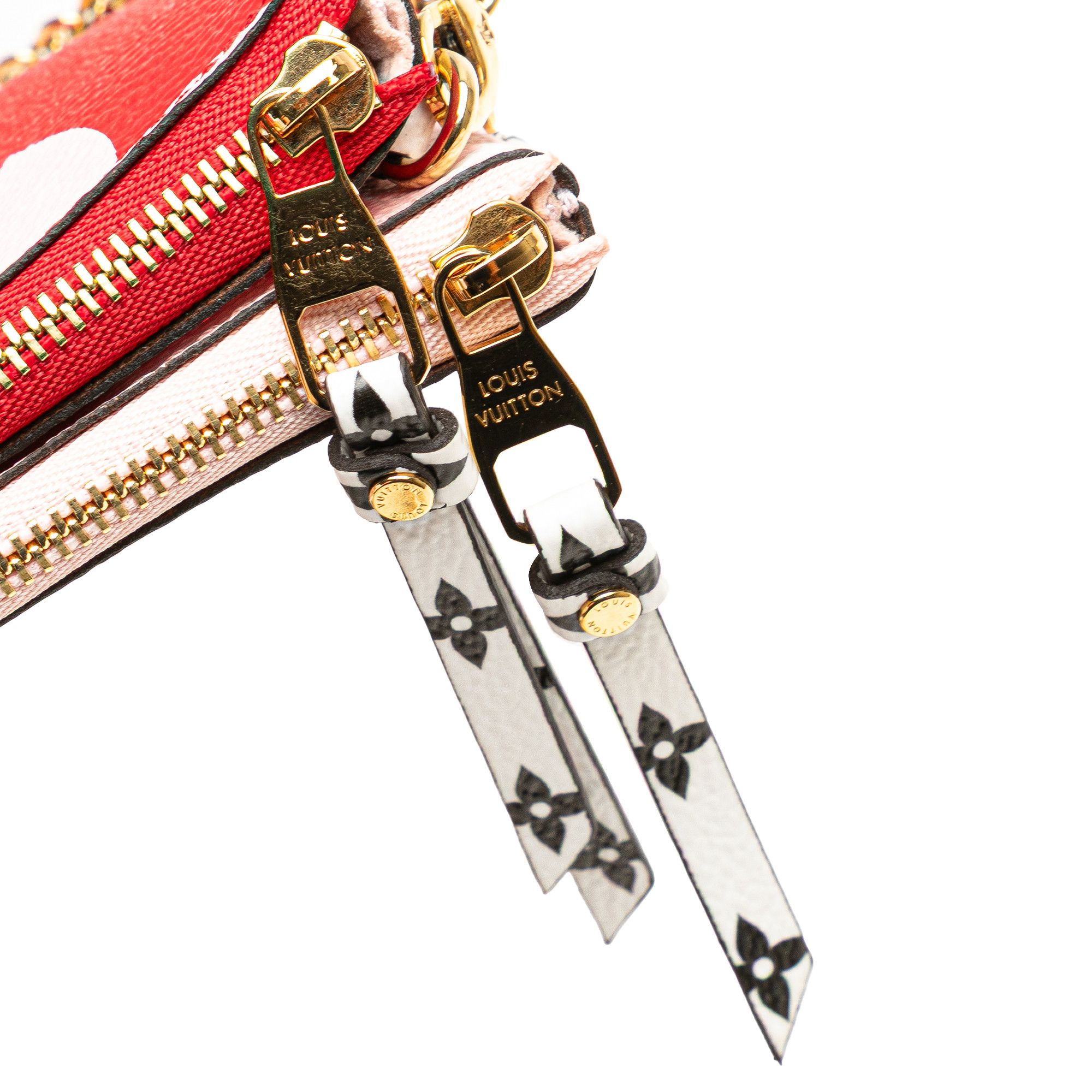Louis Vuitton Louis Vuitton Limited Edition Monogram Giant Double Zip Pochette Size ONE SIZE - 8 Thumbnail