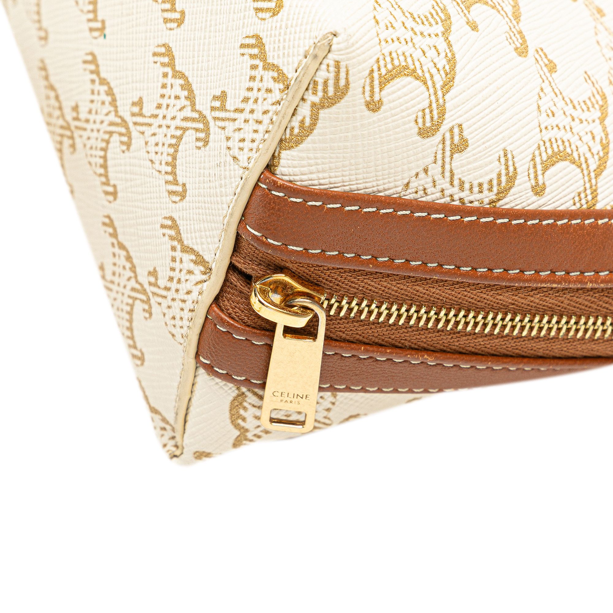 Celine Celine Triomphe Coated Canvas Clutch On Chain Size ONE SIZE - 8 Thumbnail