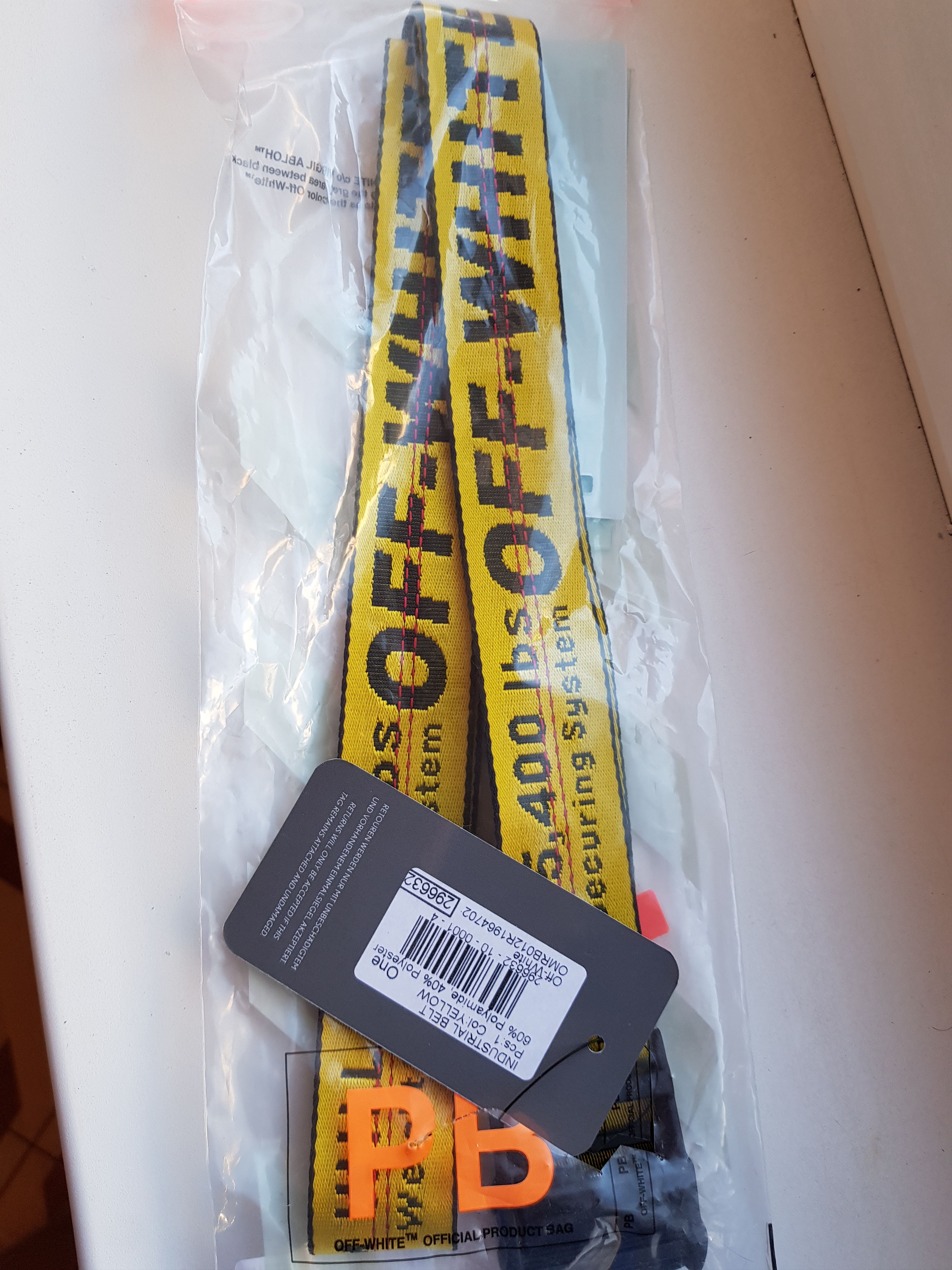 Off-White OFF WHITE INDUSTRIAL BELT Size ONE SIZE - 4 Thumbnail