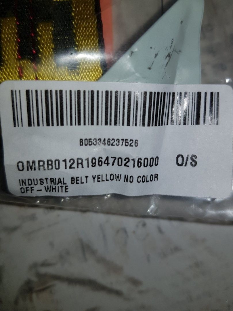 Off-White OFF WHITE INDUSTRIAL BELT Size ONE SIZE - 3 Thumbnail