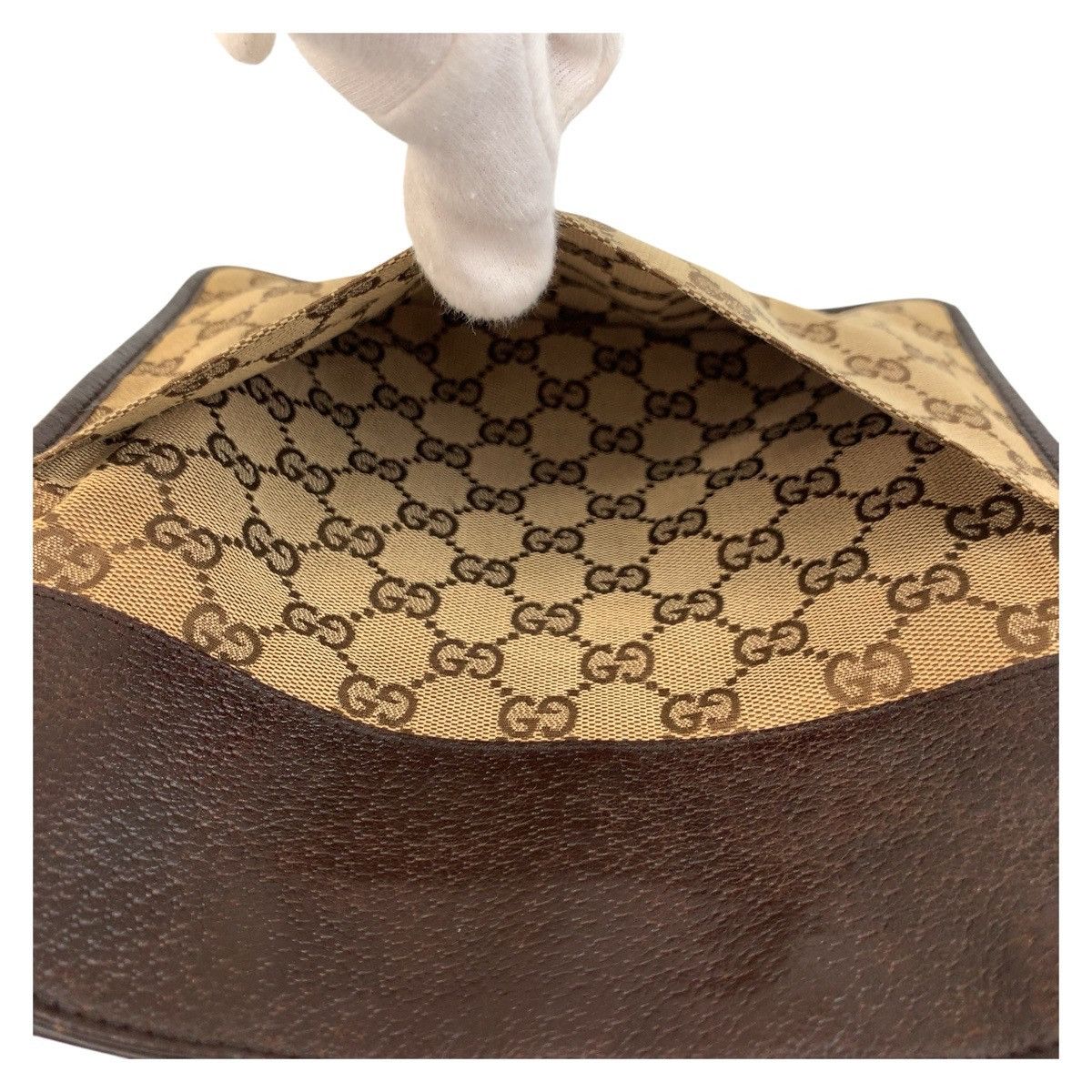 Gucci Gucci Gucci 27639 Leather Shoulder Bag Leather Shoulder Bag 27639 Size ONE SIZE - 10 Thumbnail