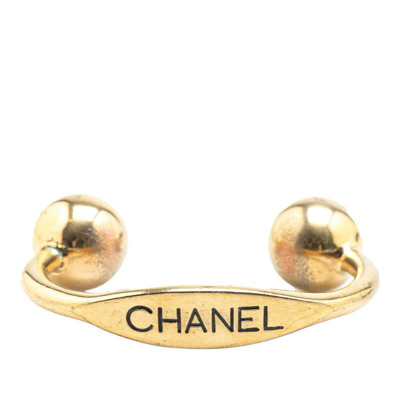 Chanel Chanel Chanel Logo Bangle Metal Bangle Size ONE SIZE - 2 Thumbnail