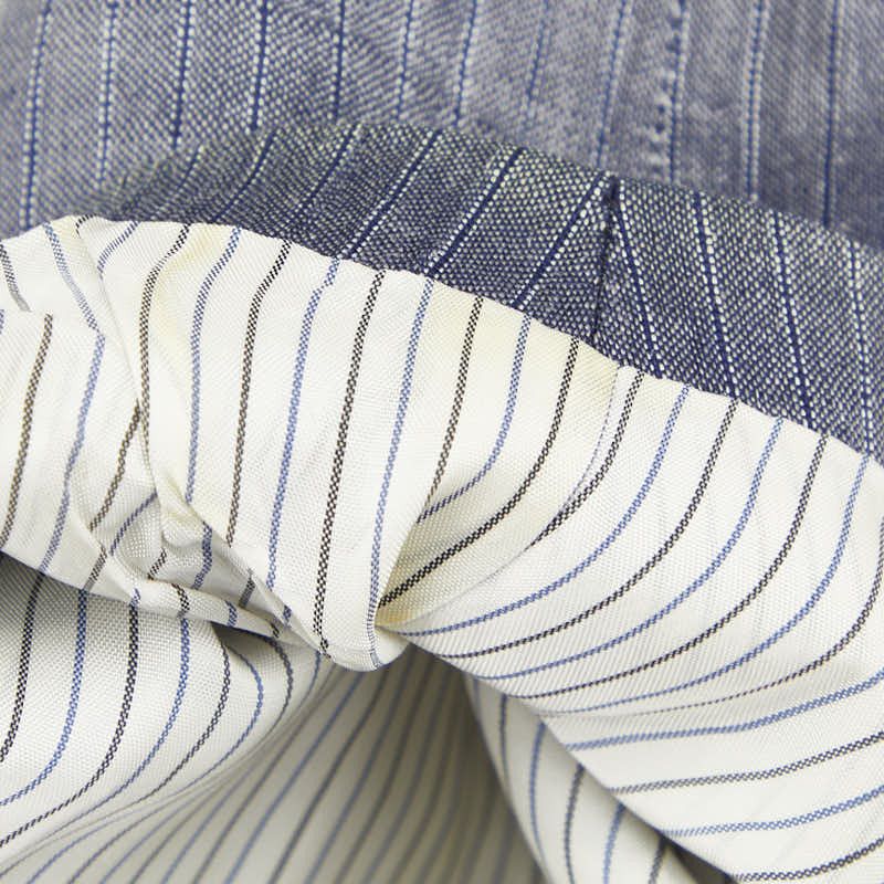 Burberry Burberry Burberry Stripe Linen Jacket Natural Material Outerwear Size ONE SIZE - 7 Thumbnail
