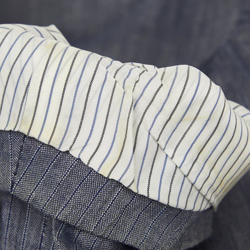 Burberry Burberry Burberry Stripe Linen Jacket Natural Material Outerwear Size ONE SIZE - 5 Thumbnail