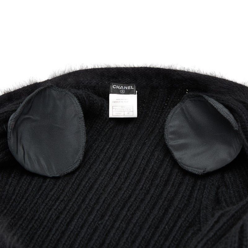 Chanel Chanel Chanel Coco Mark Angora Polyamide Cardigan Others Tops Size ONE SIZE - 6 Thumbnail