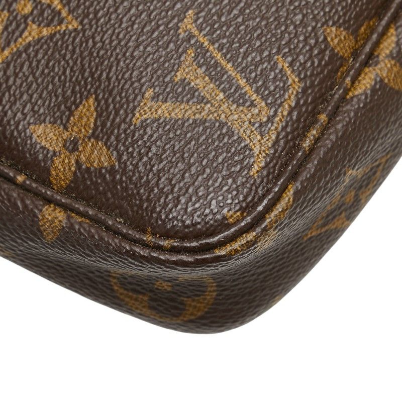 Louis Vuitton Louis Vuitton Louis Vuitton Pochette Accessoires Monogram Shoulder Bag Canvas Shoulder Bag M51980 Size ONE SIZE - 8 Thumbnail