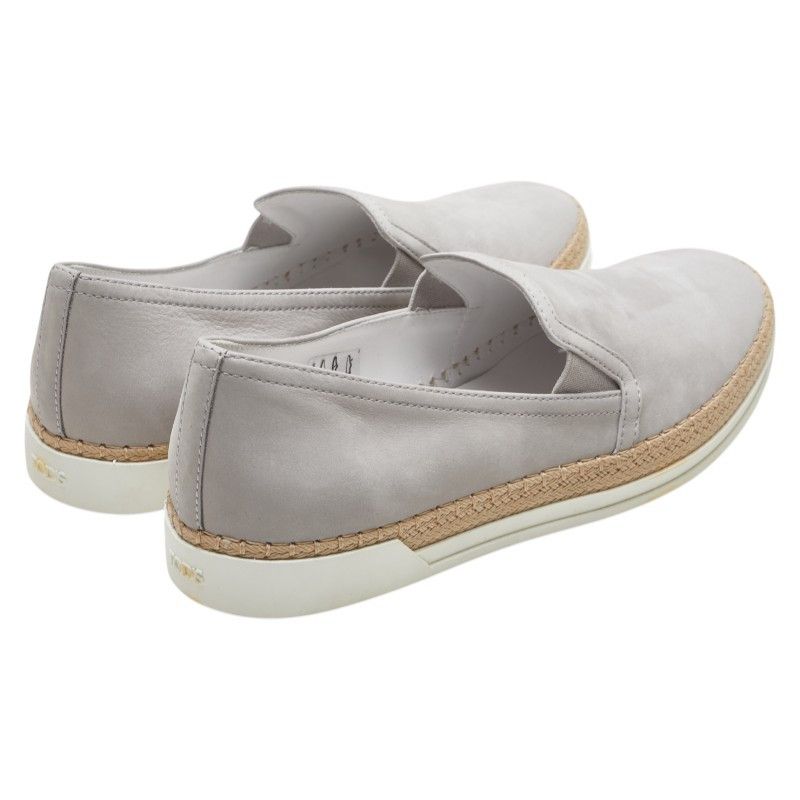Tod's Tod's Tod’s B219 Suede Linen Slip-on Espadrille Suede Shoes B219 DUTY FREE for USA Size ONE SIZE - 2 Thumbnail