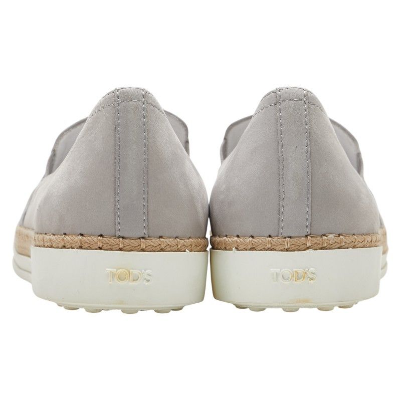 Tod's Tod's Tod’s B219 Suede Linen Slip-on Espadrille Suede Shoes B219 DUTY FREE for USA Size ONE SIZE - 4 Thumbnail
