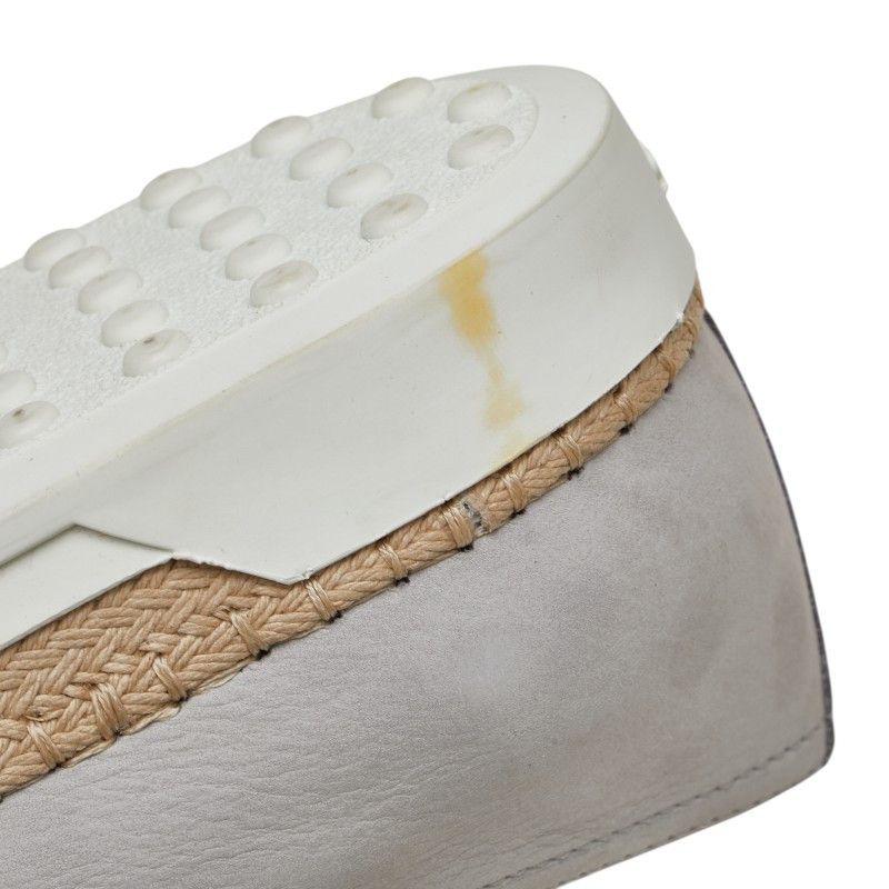 Tod's Tod's Tod’s B219 Suede Linen Slip-on Espadrille Suede Shoes B219 DUTY FREE for USA Size ONE SIZE - 6 Thumbnail