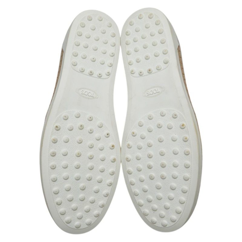 Tod's Tod's Tod’s B219 Suede Linen Slip-on Espadrille Suede Shoes B219 DUTY FREE for USA Size ONE SIZE - 5 Thumbnail