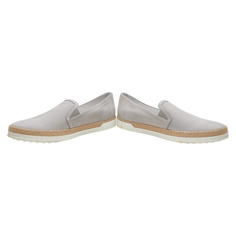 Tod's Tod's Tod’s B219 Suede Linen Slip-on Espadrille Suede Shoes B219 DUTY FREE for USA Size ONE SIZE - 3 Thumbnail