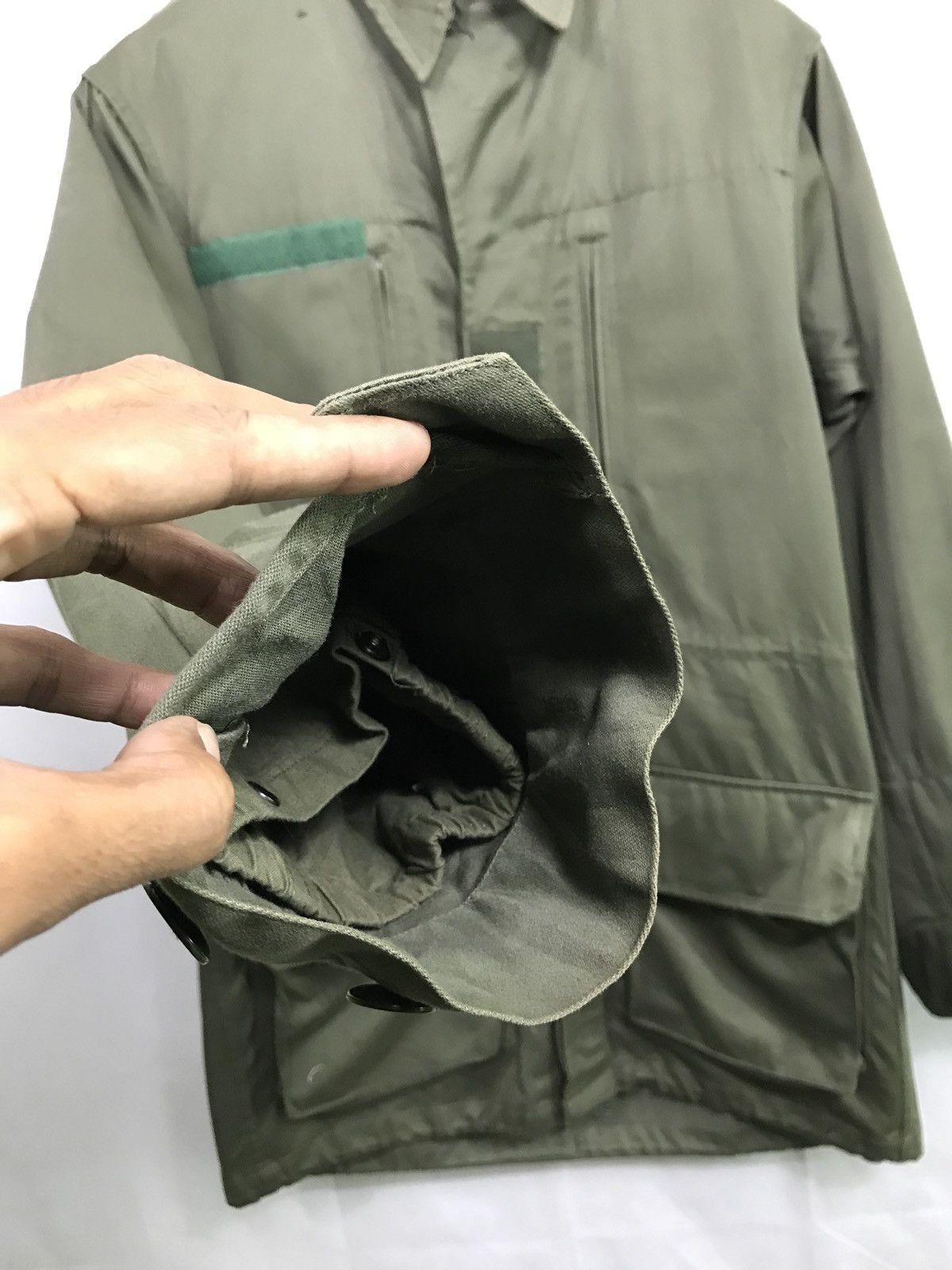 Vintage Military Sapivog Uxegney 1977 Armee Francaise Padded Combat Size US M / EU 48-50 / 2 - 9 Thumbnail