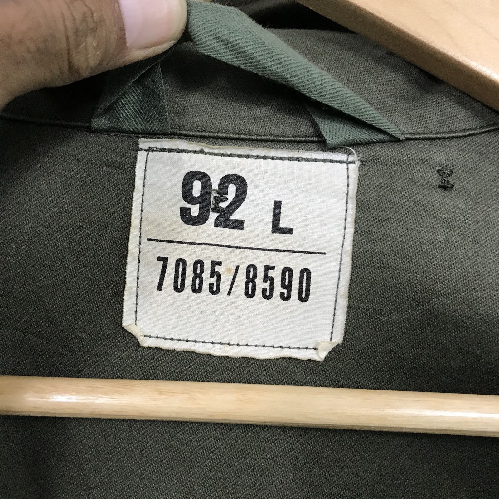 Vintage Military Sapivog Uxegney 1977 Armee Francaise Padded Combat Size US M / EU 48-50 / 2 - 15 Thumbnail