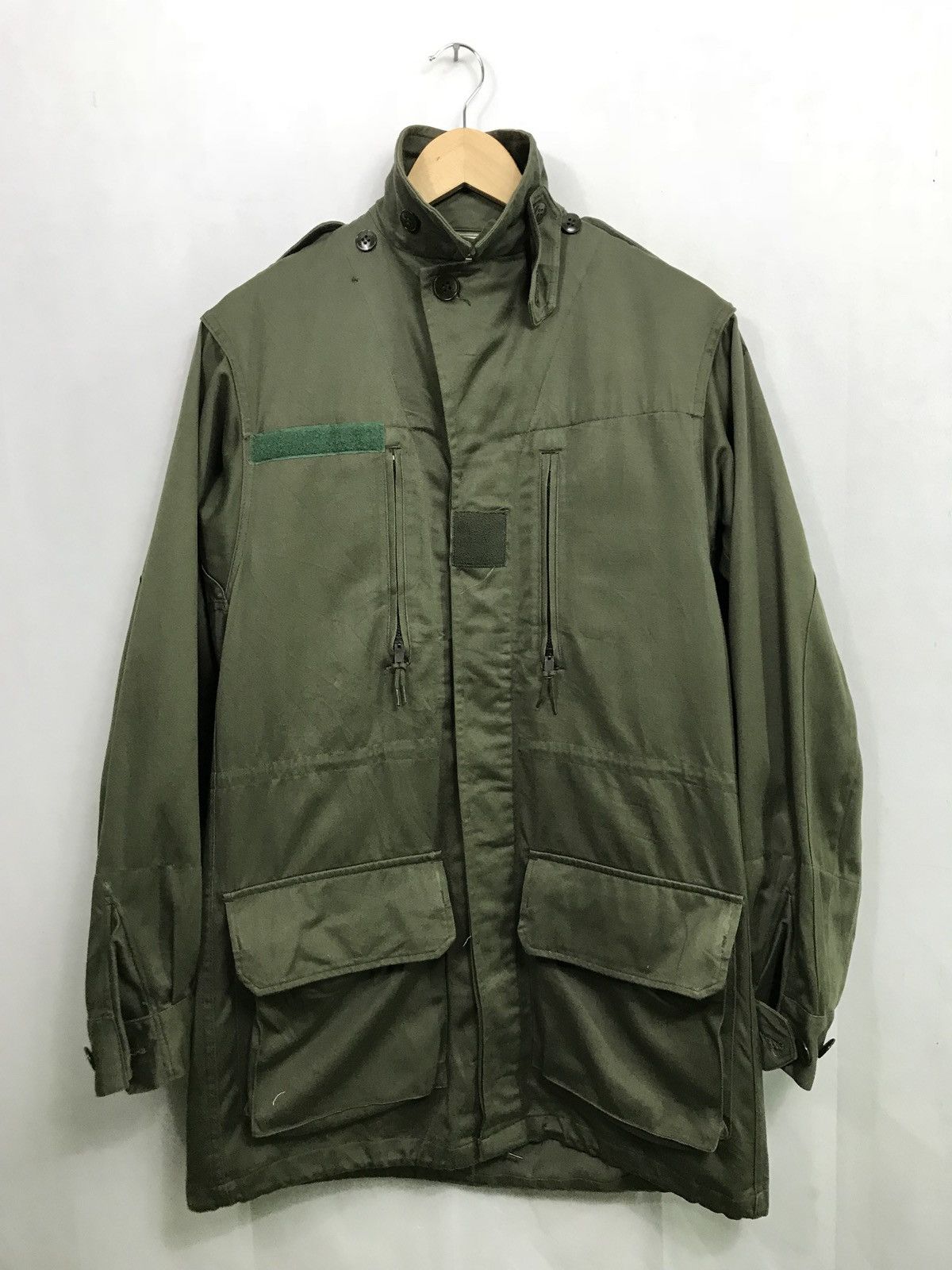 Vintage Military Sapivog Uxegney 1977 Armee Francaise Padded Combat Size US M / EU 48-50 / 2 - 1 Thumbnail