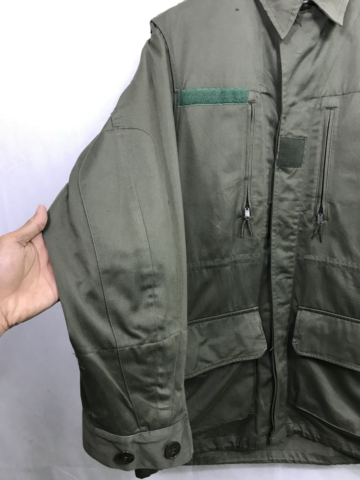 Vintage Military Sapivog Uxegney 1977 Armee Francaise Padded Combat Size US M / EU 48-50 / 2 - 10 Thumbnail
