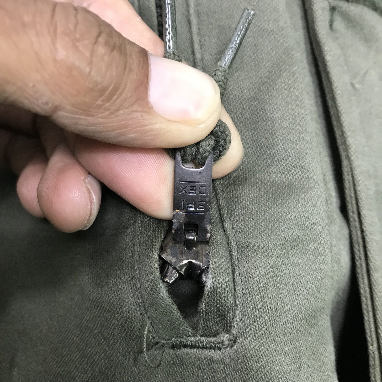 Vintage Military Sapivog Uxegney 1977 Armee Francaise Padded Combat Size US M / EU 48-50 / 2 - 11 Thumbnail