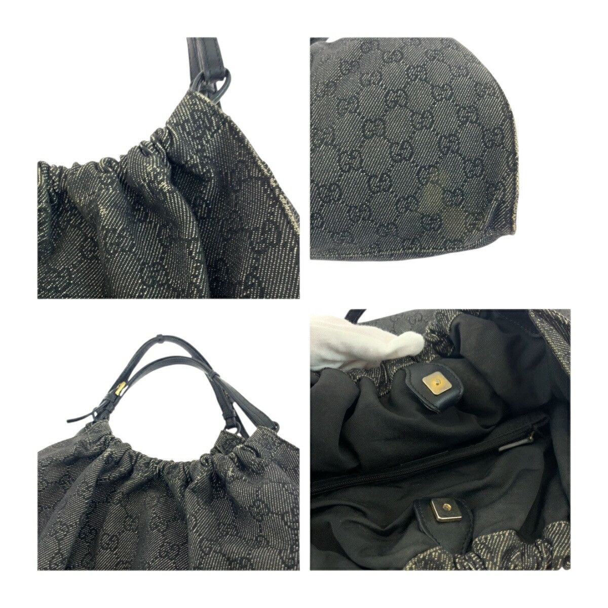 Gucci Gucci Gucci GG Canvas Handbag Canvas Handbag 76554 Size ONE SIZE - 9 Thumbnail