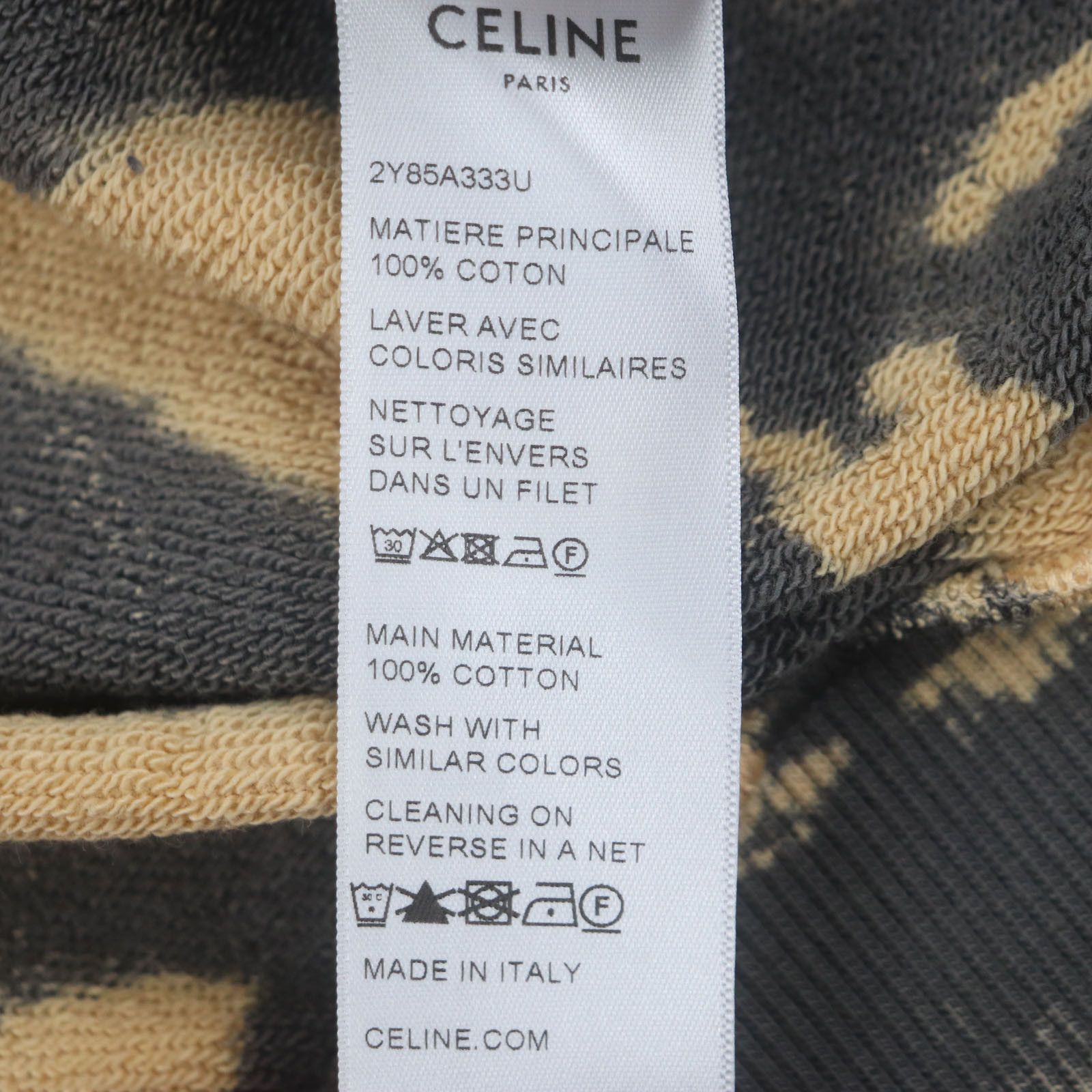 Celine Celine Celine Hoodie Cotton Sweatshirt Cotton Sweatshirts & Hoodies Size ONE SIZE - 8 Thumbnail