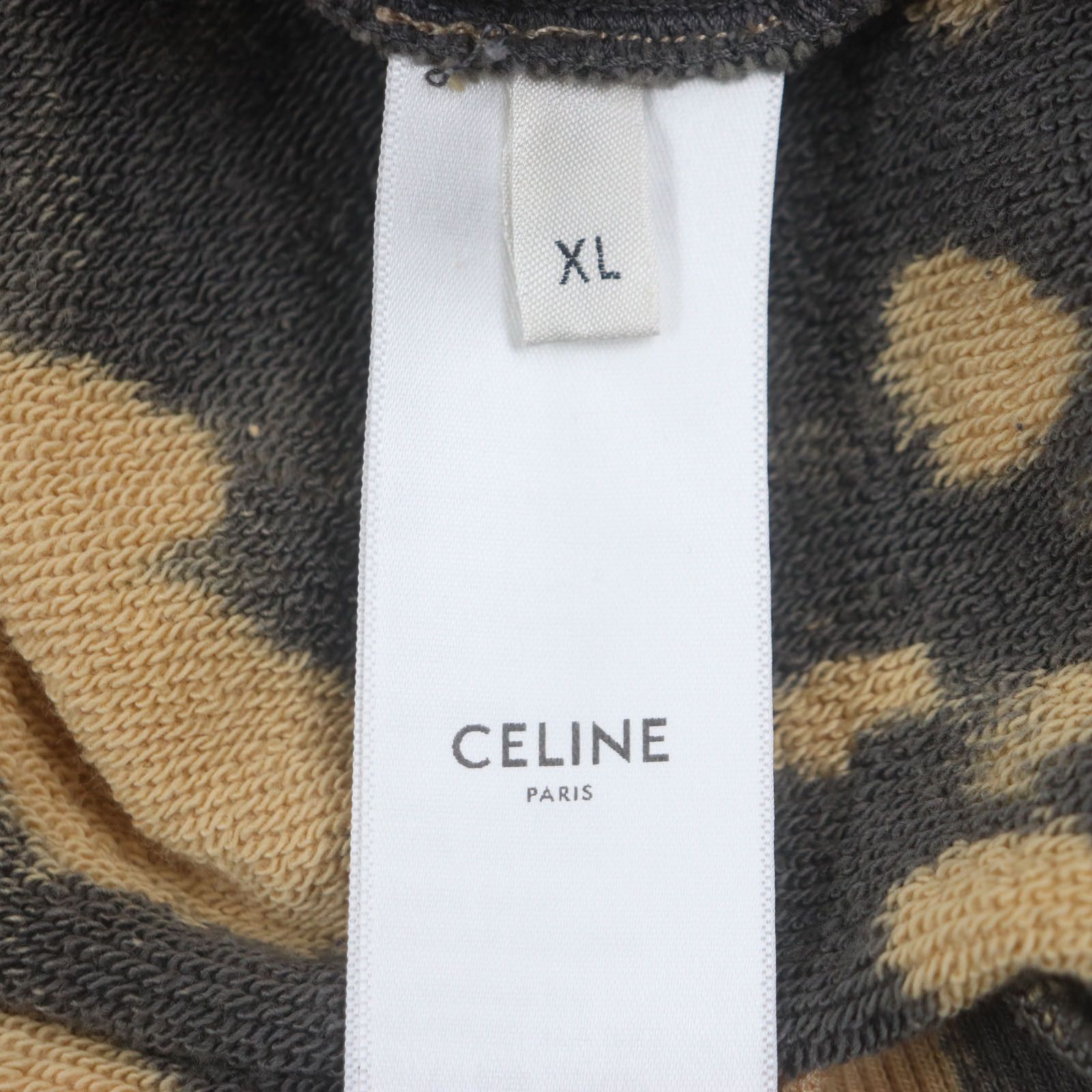 Celine Celine Celine Hoodie Cotton Sweatshirt Cotton Sweatshirts & Hoodies Size ONE SIZE - 7 Thumbnail