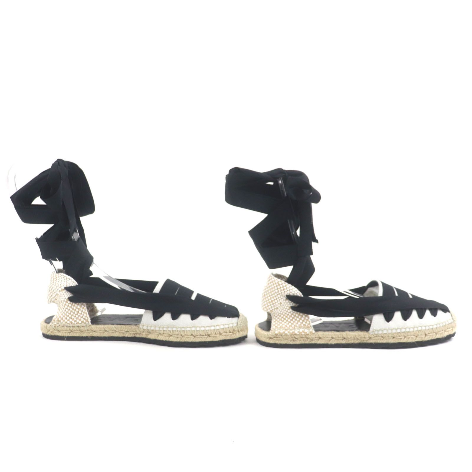Loewe Loewe Loewe Espadrilles Canvas Sandals Canvas Shoes Size ONE SIZE - 5 Thumbnail