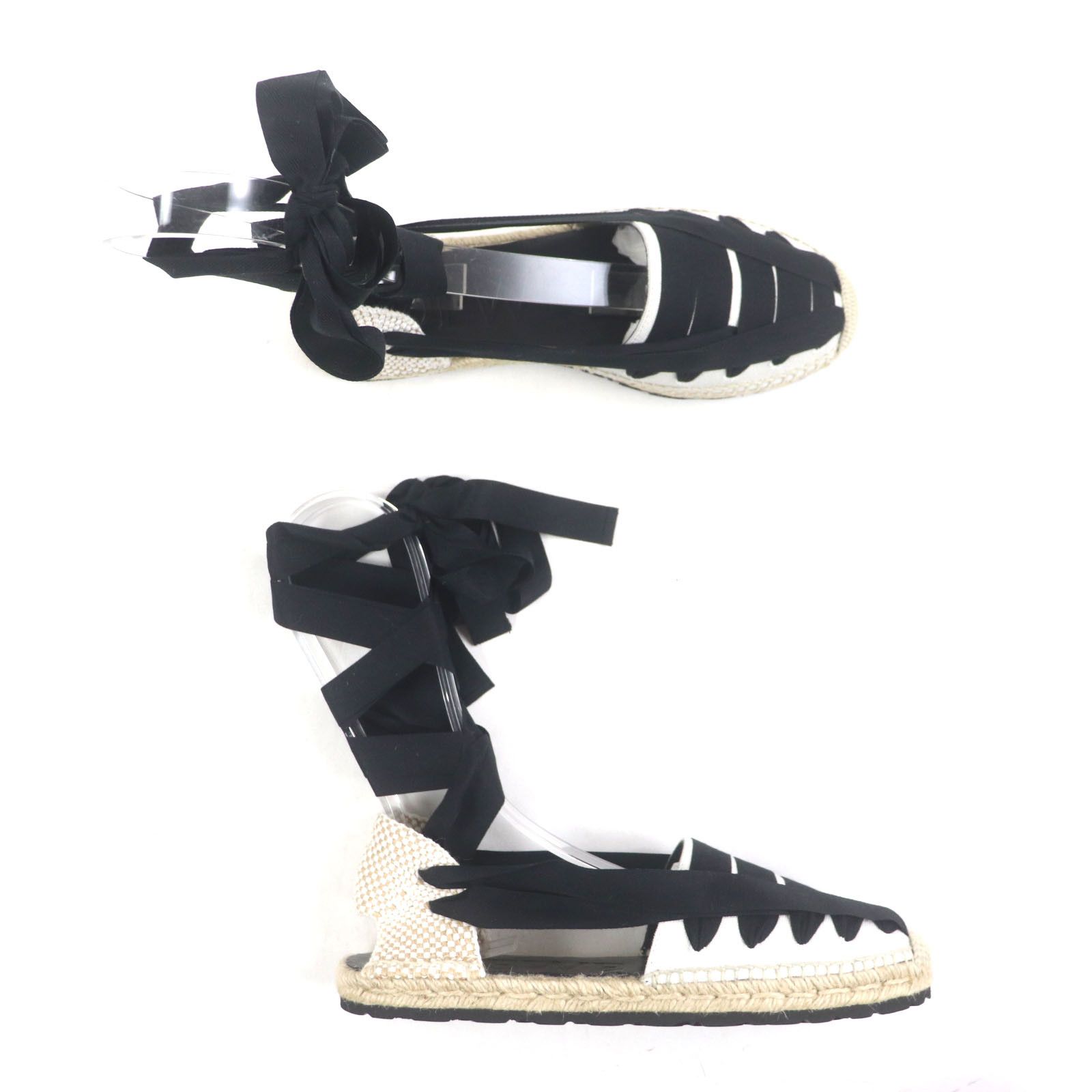 Loewe Loewe Loewe Espadrilles Canvas Sandals Canvas Shoes Size ONE SIZE - 7 Thumbnail