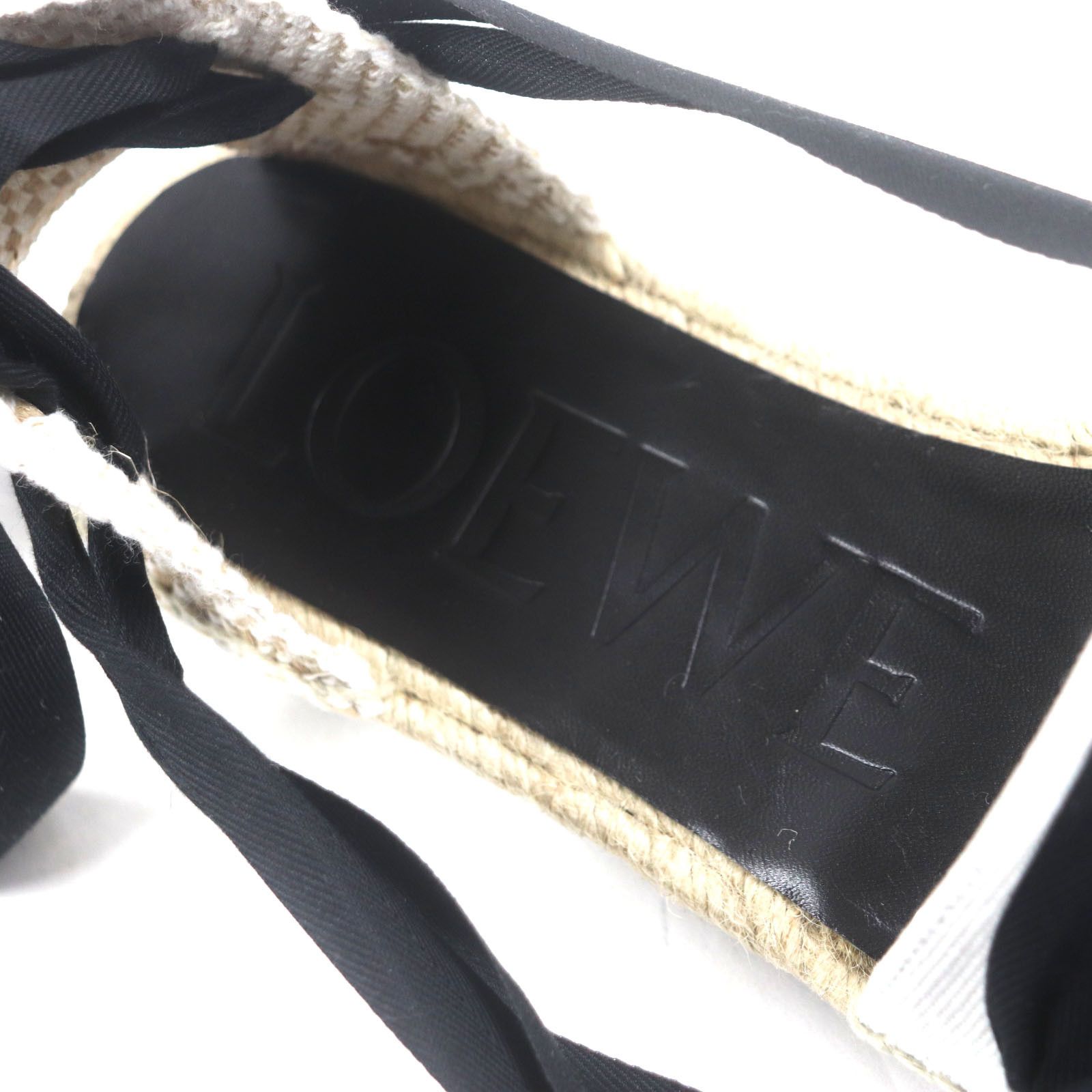 Loewe Loewe Loewe Espadrilles Canvas Sandals Canvas Shoes Size ONE SIZE - 8 Thumbnail