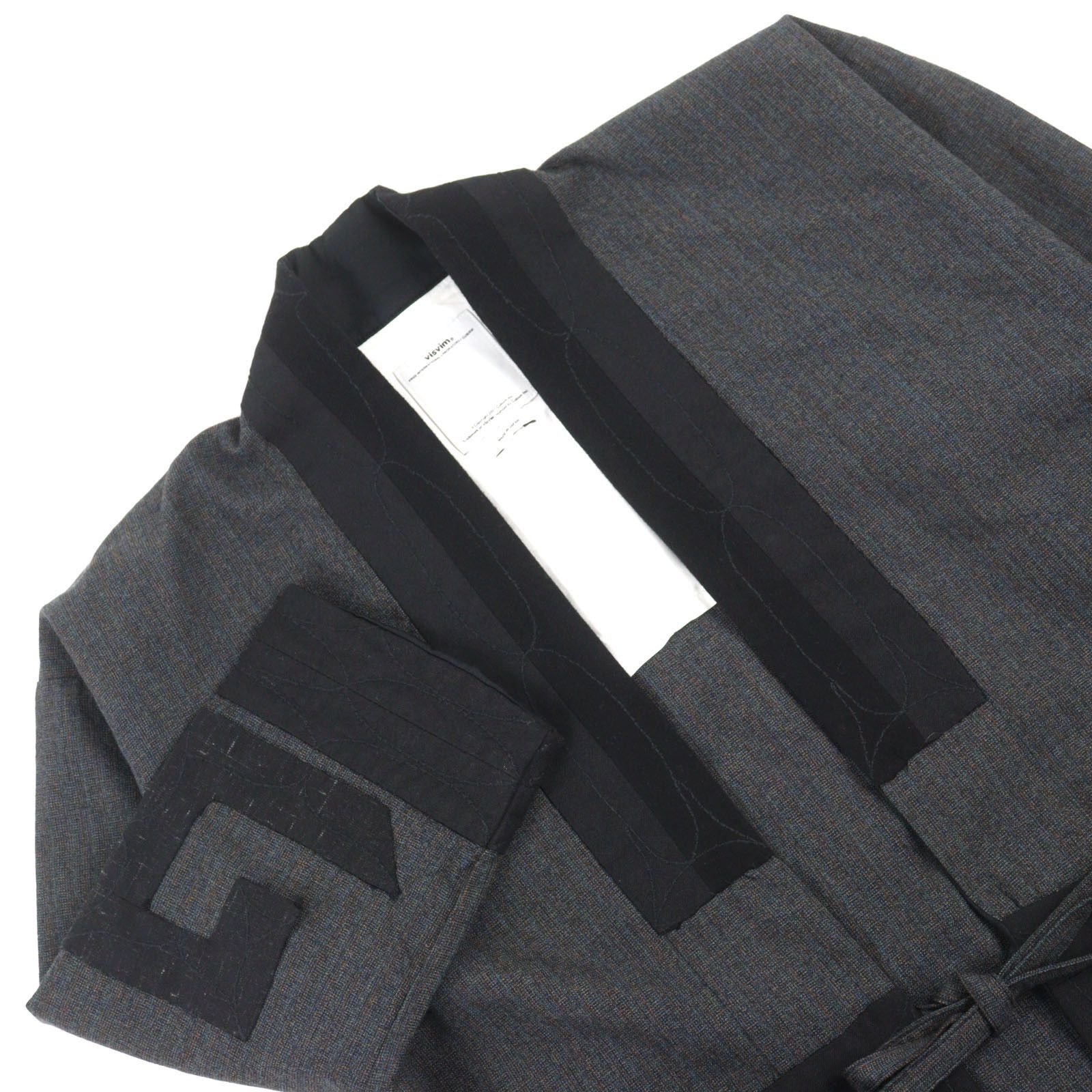 Other Other VISVIM RUUNPE COAT Patchwork Haori Wool Coat Others Outerwear Size ONE SIZE - 2 Thumbnail
