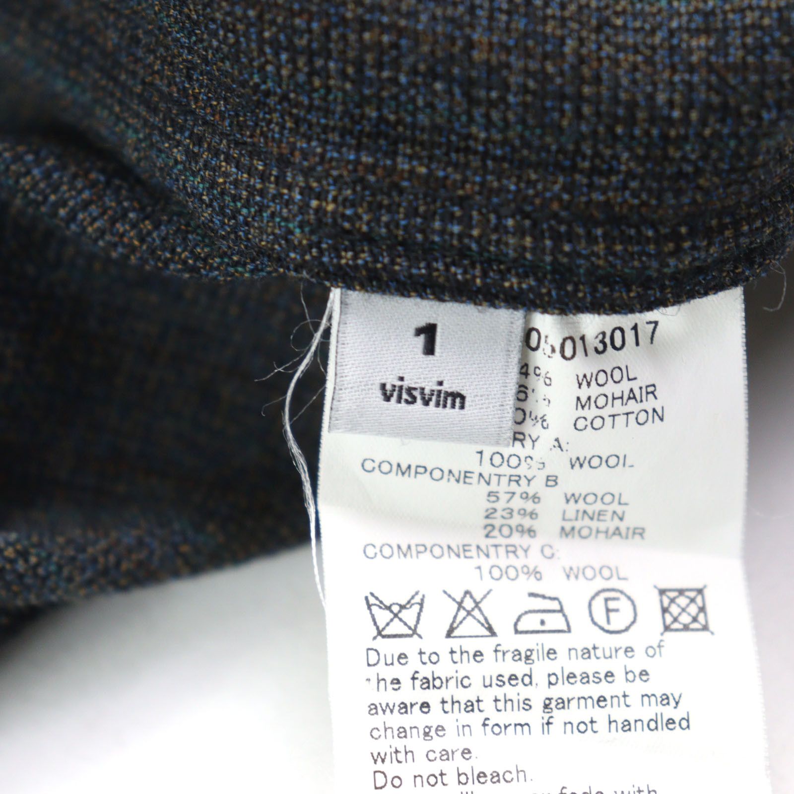 Other Other VISVIM RUUNPE COAT Patchwork Haori Wool Coat Others Outerwear Size ONE SIZE - 9 Thumbnail